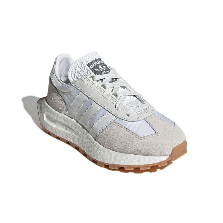 Adidas Retropy E5 J Crystal White Gum Kids Sneakers Cloud-White Grey-Three GW0786