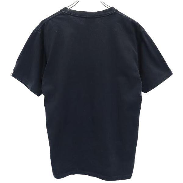 A Bathing Ape Print Short Sleeve T-shirt M Black Men's Used