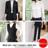 Women's Professional Autumn Suit Set: Office & Sales Formal Wear