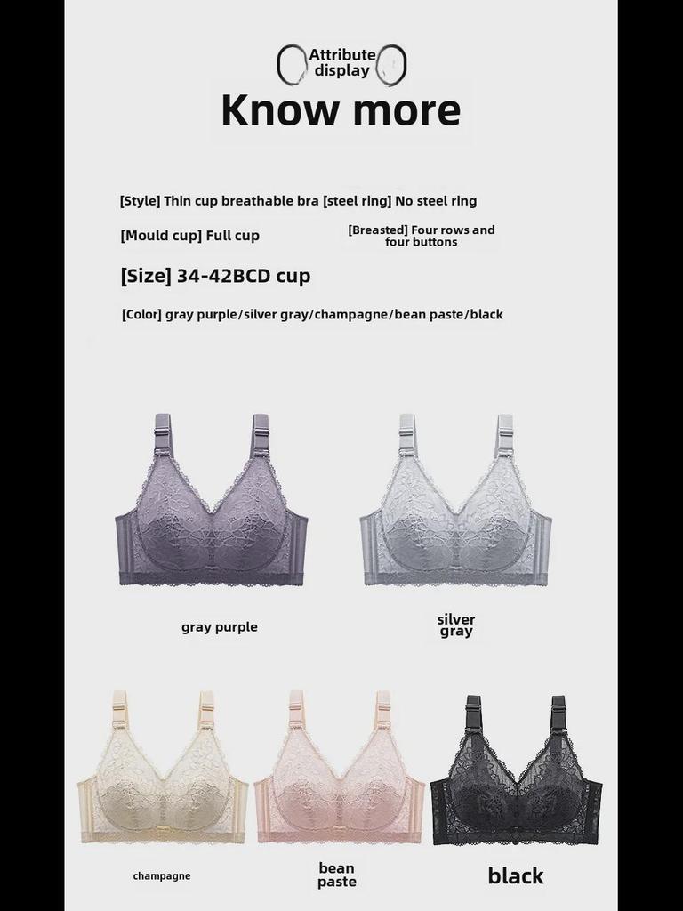 Ultra tenký bandeau podprsenka s plnými košíčky pro všechny velikosti - Podpora proti ochabování pro jaro a léto