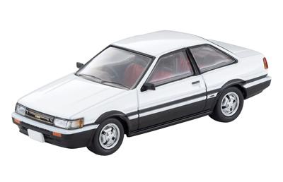 Tomica Limited Vintage Neo Toyota Corolla Levin 1984 Bitmiş Ürün 1/64 LV-N284a 2 kapılı GT-APEX Beyaz/Siyah