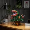 Deli II Crocodile Plant Flower Building Blocks, featuring 4 opening mouths, terrifying store cannibalistic brick toy, children's Halloween gift