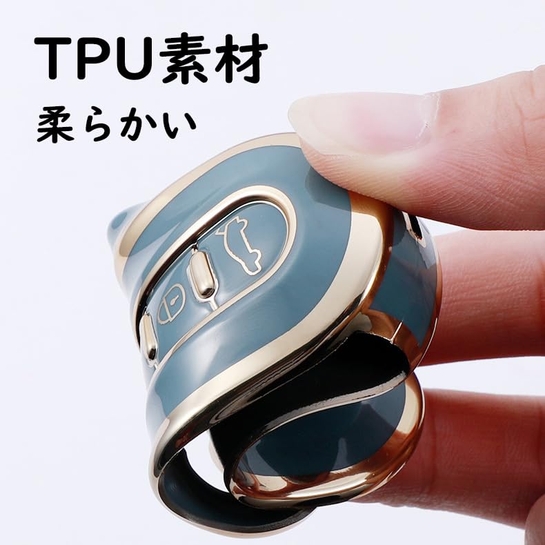 [KUKUYOMY] Key Case for Fiat Key Cover Key Holder Compatible