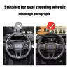 Car Sticker Car Steering Wheel Emblem Decals Badge For Ford Focus 2 Mk3 F150 Mondeo Max Fusion Ranger Escort Explorer KugaTaurus