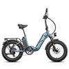 Electric Bicycle All Terrain Fafrees FF20 Polar 500W Motor 20" Fat Tire Adult Electric Bike 48V 26.8AH 7 Speed Max Load 150Kg
