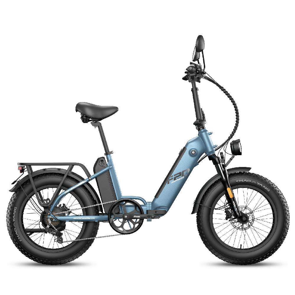 Electric Bicycle All Terrain Fafrees FF20 Polar 500W Motor 20" Fat Tire Adult Electric Bike 48V 26.8AH 7 Speed Max Load 150Kg