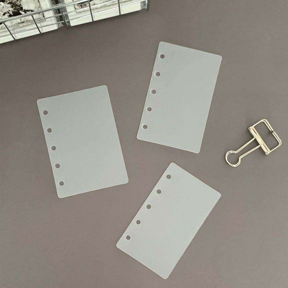 10pcs M5 A8 Loose-Leaf Notebook Refill Paper Refill Spiral Page Binder Indexing Cards  Student