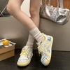 Summer Breathable Mary Jane Shoes Hollow Mesh Fashion Retro Board Shoes Sports and Leisure Girls Shoes