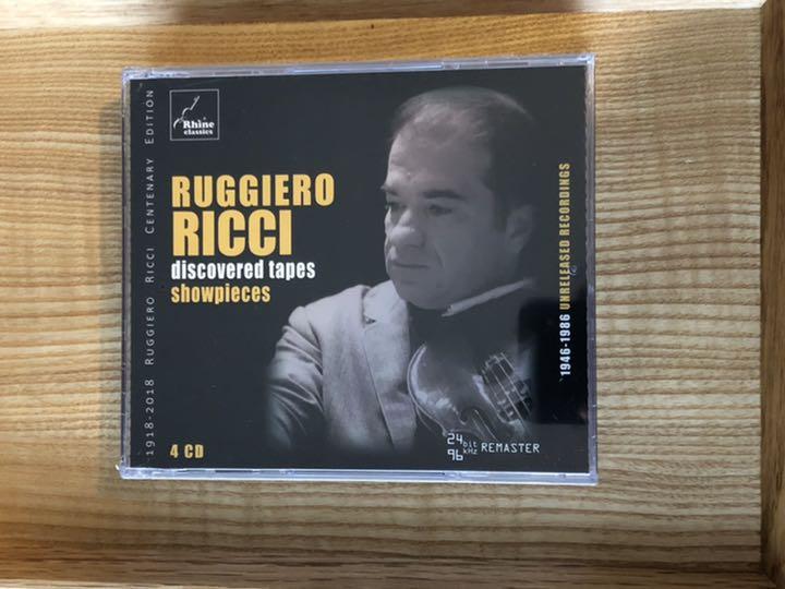 

[USED] Ruggero Ricci showpiece collection 4-disc set