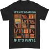 Es ist kein Hamstern Lustige Schallplatten Plattenspieler Herren T-Shirt 100% Baumwolle