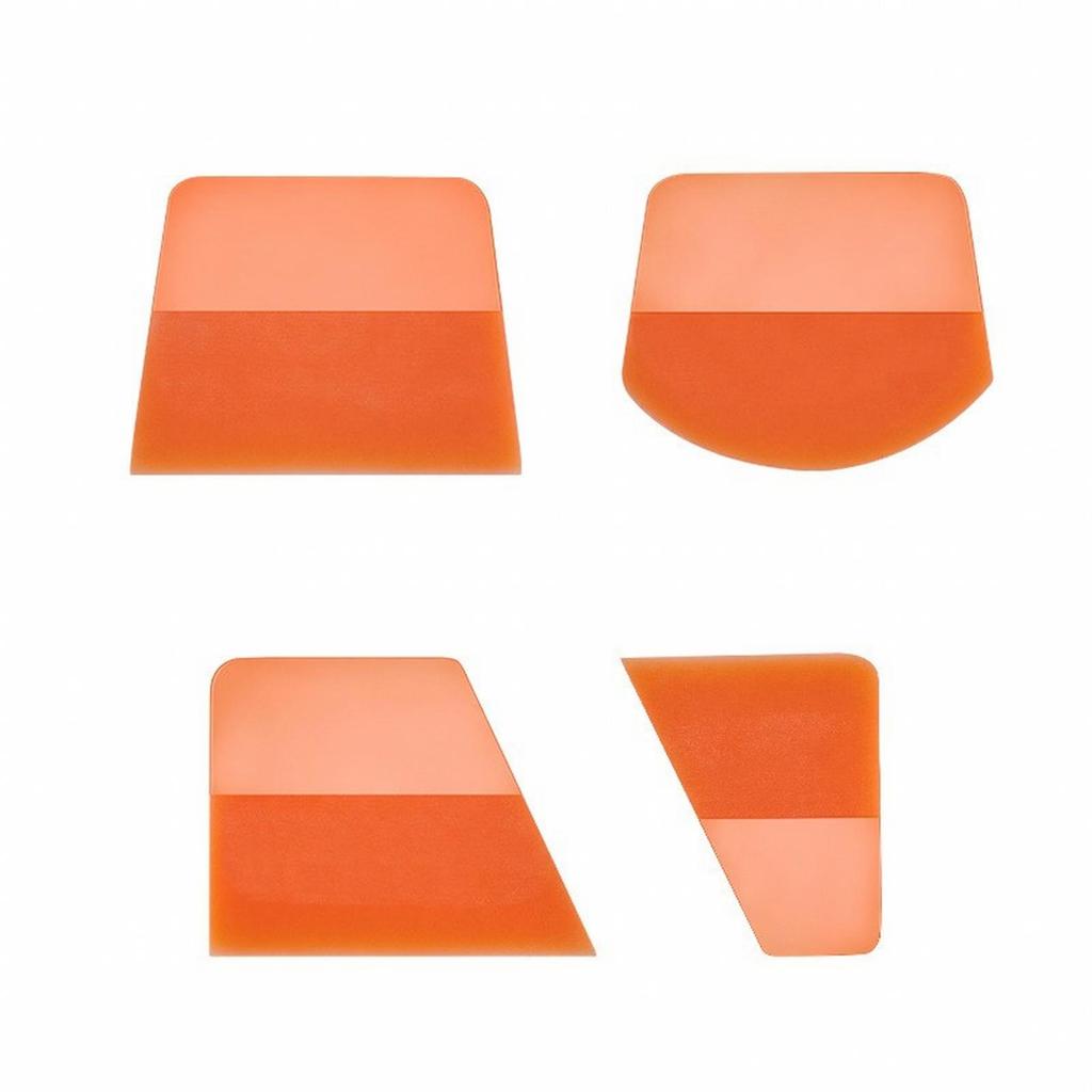 8 Pieces Car Film Squeegee Thermoplastic Polyurethane Soft
