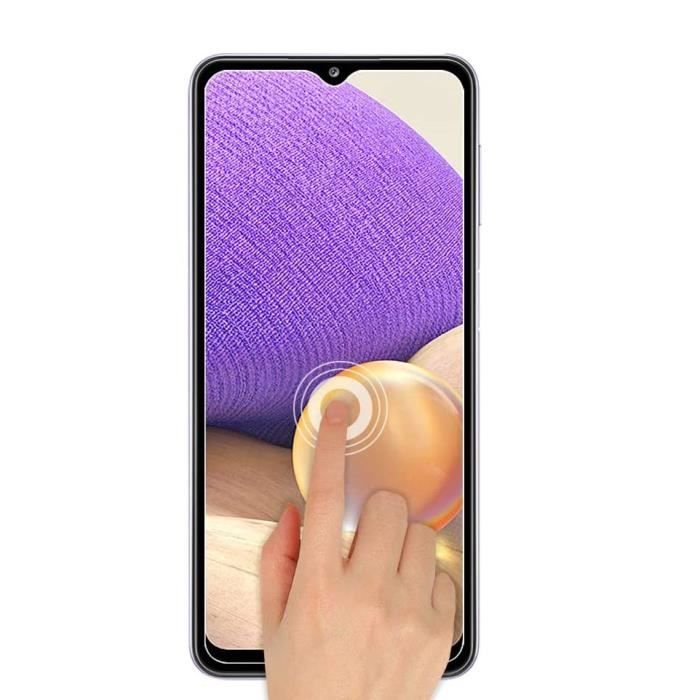 Tempered Glass for Samsung A32 4G [Pack 2] Phonillico® Screen Protector Glass Film