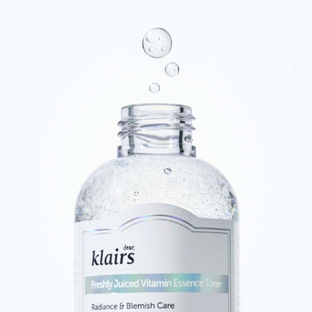 Klairs Freshly Juiced Vitamin Charging Serum Toner Brightening Radiance 30ml Daily Prep Hydrating Skincare