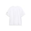 LiNing Letter Print Ice Sense Comfortable Short Sleeve Dropped Shoulder T-Shirt Men Tops White AHST327-2