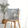 Unicorn Digital Print Throw Pillow Cushion Cover Xcm Artistic Animal Decorative Pillow for Sofa Home Decor
