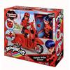 Monopattino Miraculous Switch'n go + bambola snodabile Ladybug Lucky Charm BANDAI 26 cm - P50668