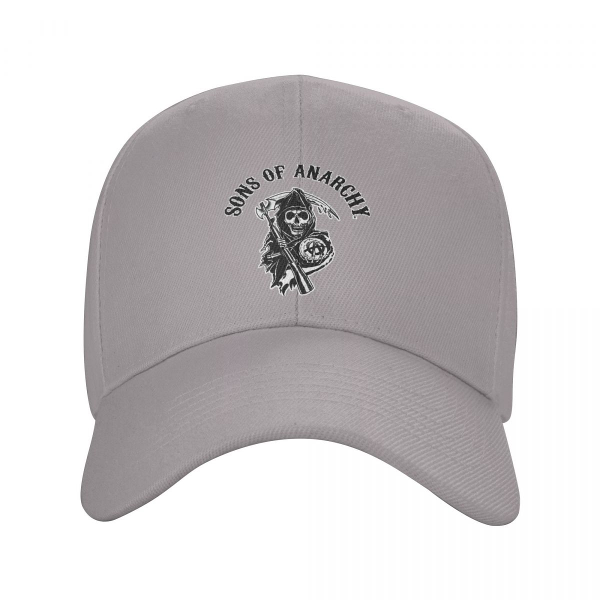 

Бейсболка Sons Of Anarchy для дорослих The Death Reaper Регульована шапка The Death Reaper Dad Hat Жіночі унісекс Спортивні кепки для вантажівок Adjustable Cap