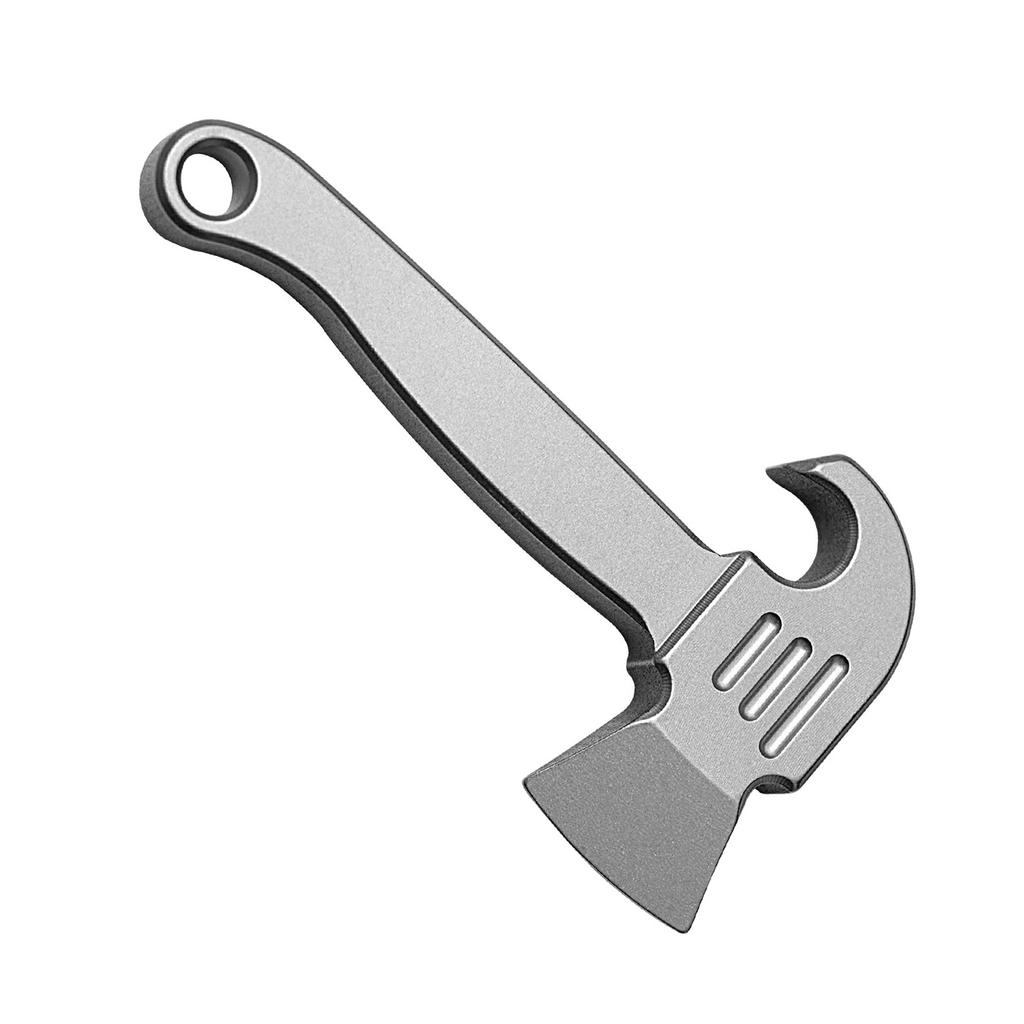 Titaniums Alloys Bottles Opener Crowbars Small Prys Bar Keychain Pendant Multifunctional Tool for Daily and Outdoor