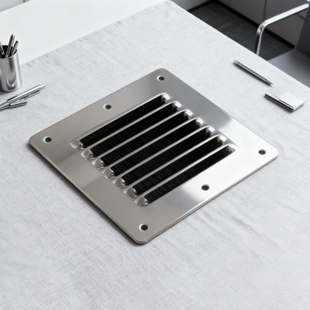 316 Stainless Steel RV Air Vent Ship Accessories Exhaust Vent Shutters No Loosening Rustproof Vent Cover Ventilator