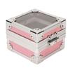 Nail Drill Bit Holder 25 Holes 3 Layer Sponge Transparent   Cover Rivet Reinforcement Dustproof Nail Drill Bit Displayer