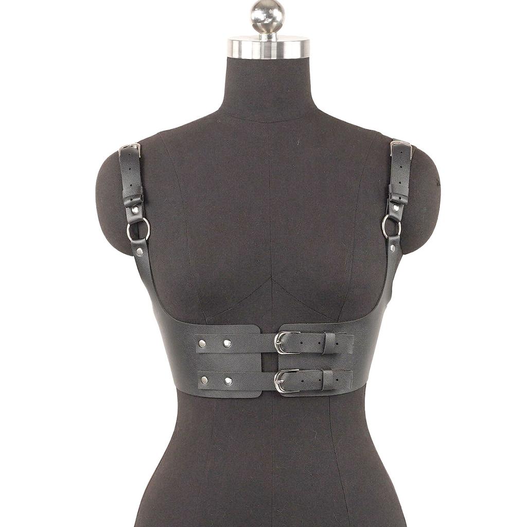 Women Trend Punk Belt Corset Belt Wear Belt Female Street Style Corset Top Decorative Harness Straps Clothing Leather Corset