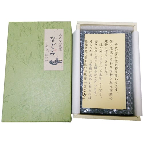 Awaji Umekundo Smokeless Incense, Additive-Free, Made In Japan, Scentless Incense, Low Smoke, Nagomi, 135g (1 Box) #108