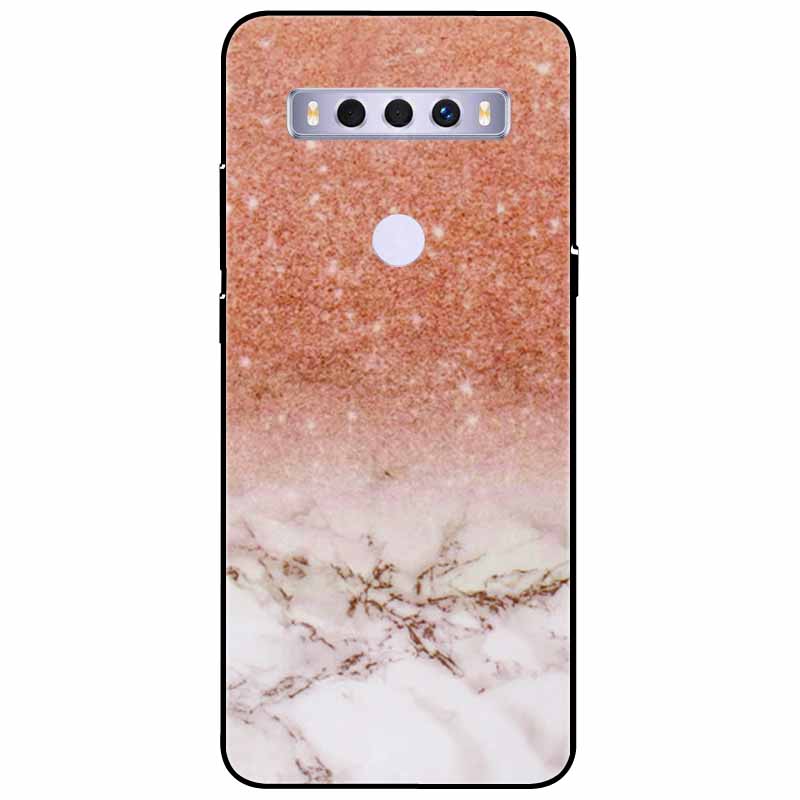 Case For TCL 10 SE Cover Marble Soft Silicone Fashion TPU Back Bumpers for TCL 10SE T766U T766H Protective Funda for TCL10SE