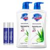 Vaseline Original Lip Balm & Safeguard Fresh Body Wash Bundle