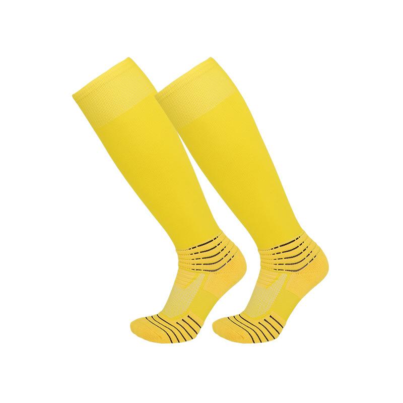 Practical Training Football Socks Professional Sweat-Absorbing Towel Bottom Thickened Shock-Absorbing Adult Non-Slip Long-Tube Sports Socks