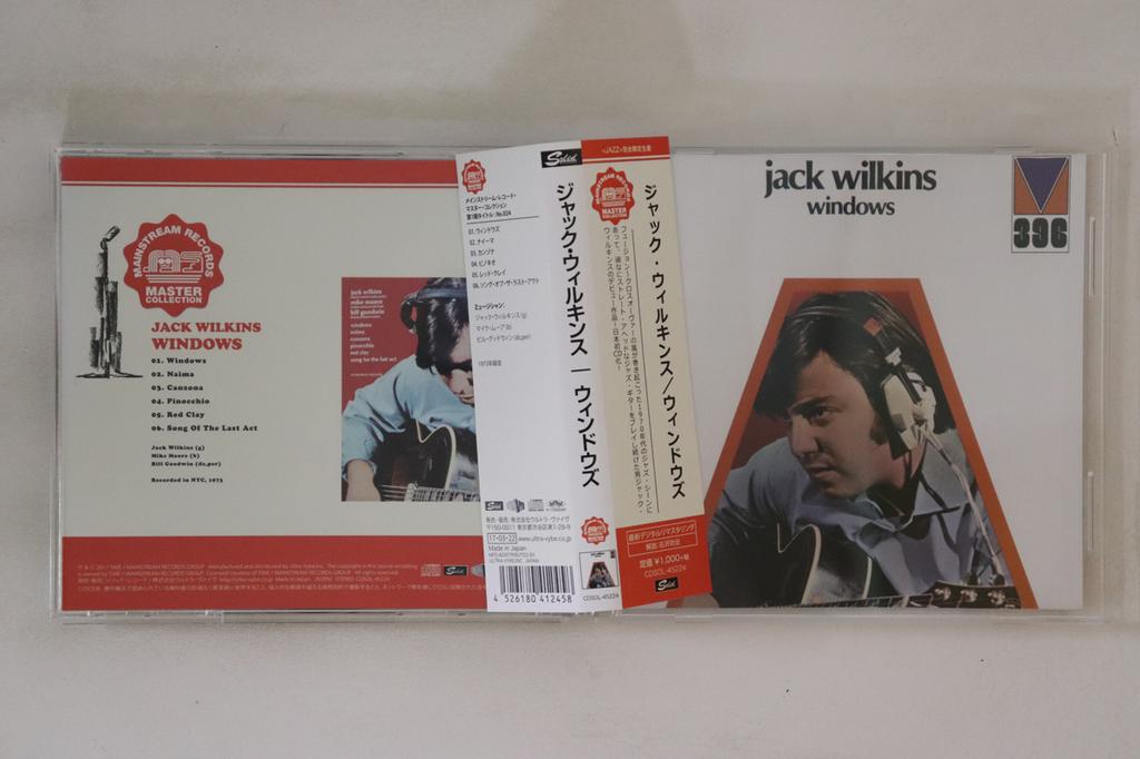 CD JACK WILKINS - Windows CDSOL45224 Solid Records 2017 Japonsko Obi Jazz Použité