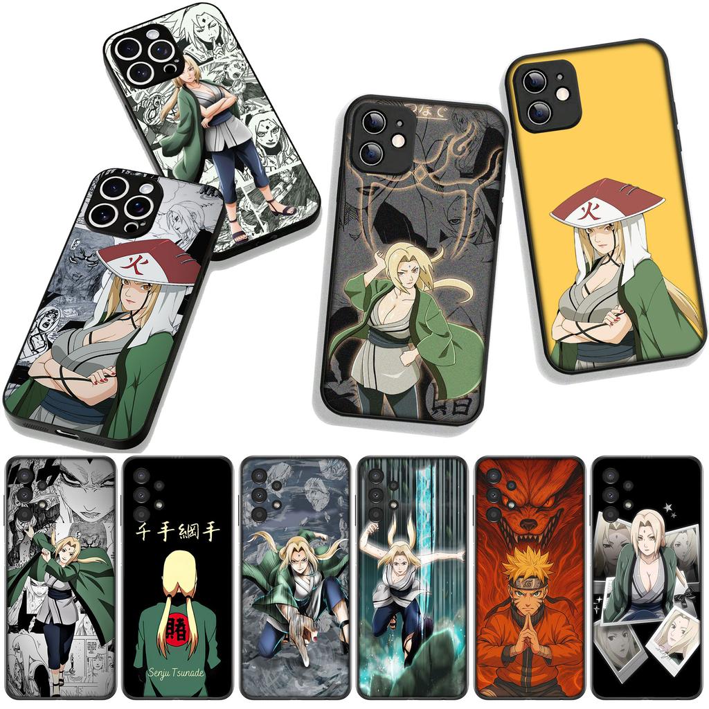 Cover for Samsung Galaxy A36 A17 A26 A07 A35 A54 A53 A13 A33 A34 S8 S9 S20 S21 FE S10 Plus Phone Case Tsunade Narutos Wallpaper