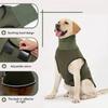 Praktisch Elastisch Hond Angst Vest Winddicht Reflecterend Hond Kalmerende Kleding Warm met Capuchon Honden Kalmerende Jas Voor Angst