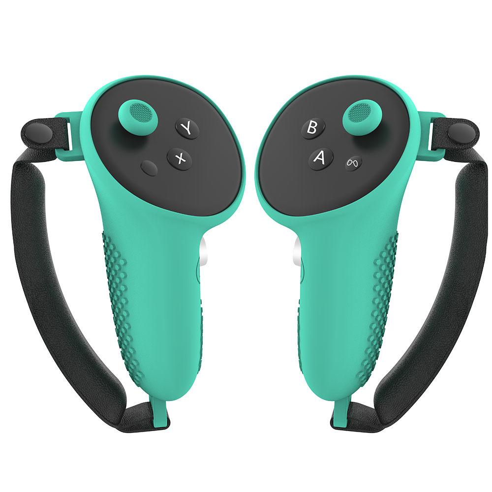 VR Zubehör Schutzhülle für Meta Oculus Quest 3 VR Touch Controller Silikonhülle Skin Griff