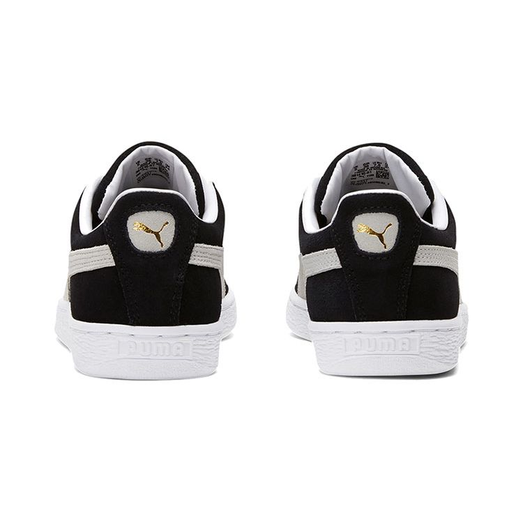 Puma Suede Classic XXI Lifestyle Sneakers Black White Women 381410-01