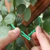 10/500pcs Reusable Garden Cable Ties Adjustable Plants Vine Support Fastener Ties Self Locking Plastic Zipper Ties Organizer