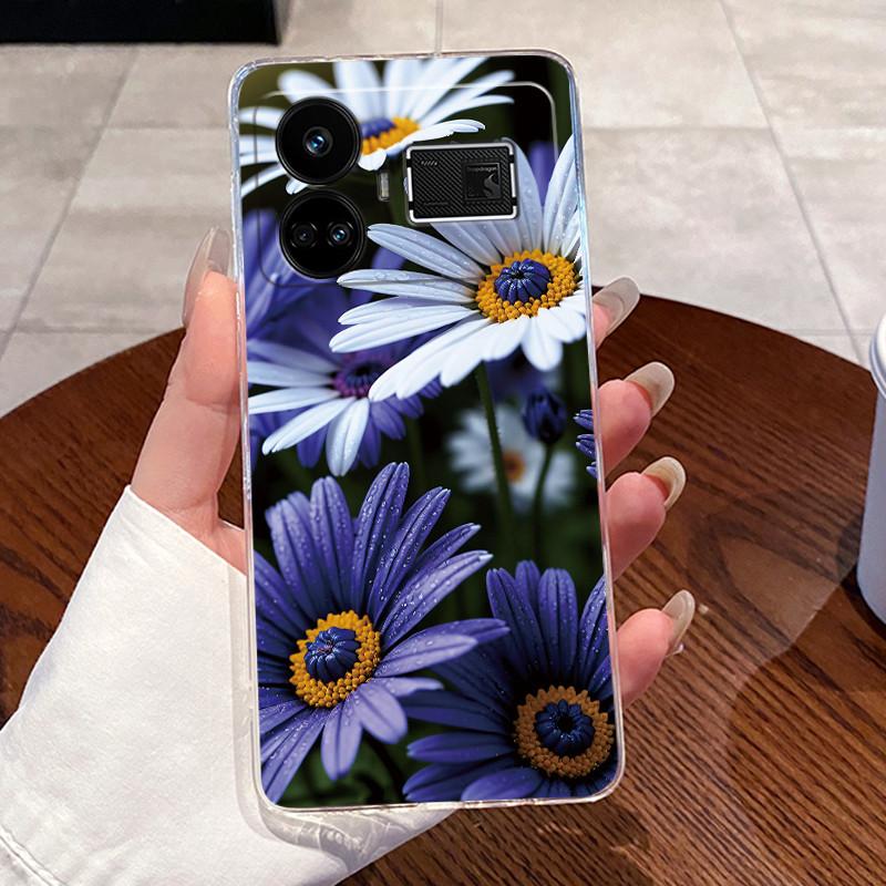 Casing For Realme GT5 GT 5 240W Phone Case Cute Cool Dragon Boys Girls Transparent Soft Silicone Back Cover For RealmeGT5 Case