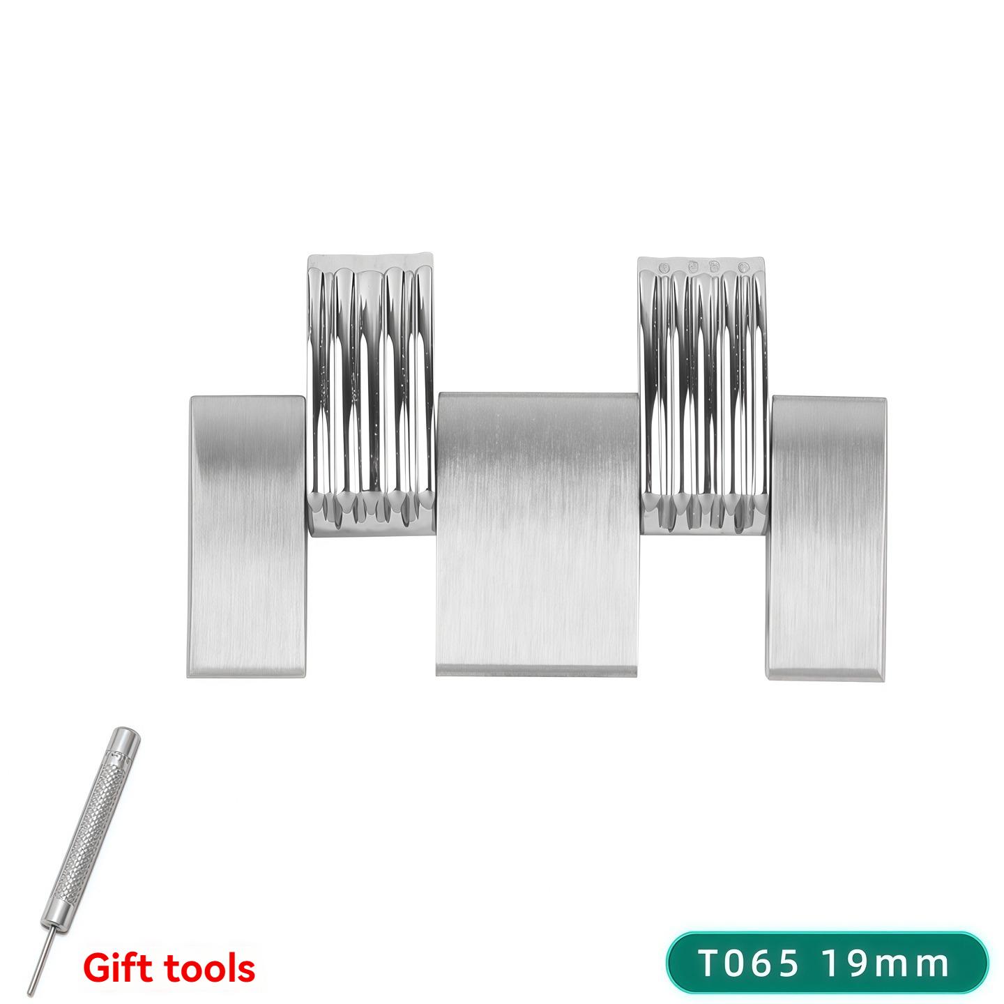 

Для серій Tissot 1853 T41 T045 T055 T063 T065 T085 T086 T094 T097 T099 T120 Браслет для годинника Сталевий сегмент годинника Сегмент годинника Duluer