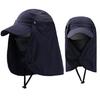Unisex Quick-Dry Sun Protection Hat for Hiking, Fishing, and Outdoor Activities with Face and Neck Coverage