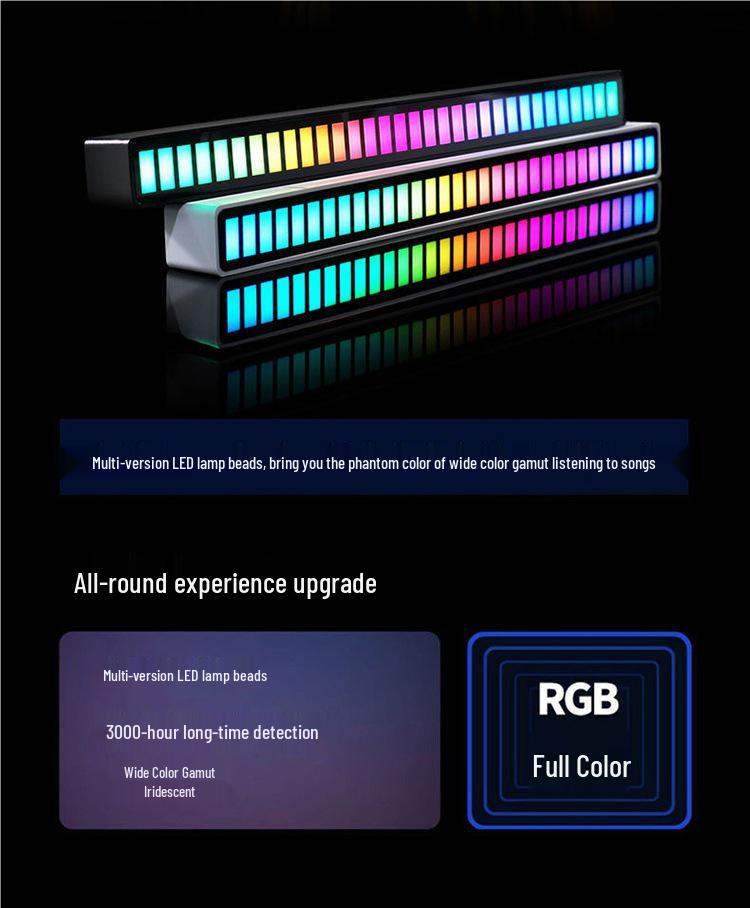 Atmosphere Light Speaker for Gaming Rooms: Creative Desktop Music and Rhythm Sound Control Decoration