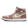 Air Jordan 1 High Zoom Comfort Fossil Stone Men Sneakers Pink Fossil-Rose Psychic-Purple CT0978-201