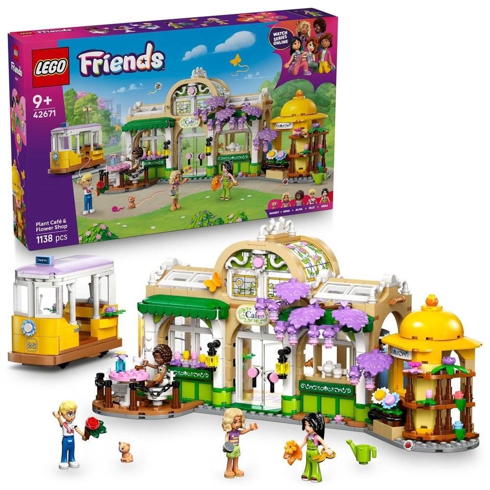 LEGO Friends Flower Shop Cafe 42671 Toy for Girls and Boys