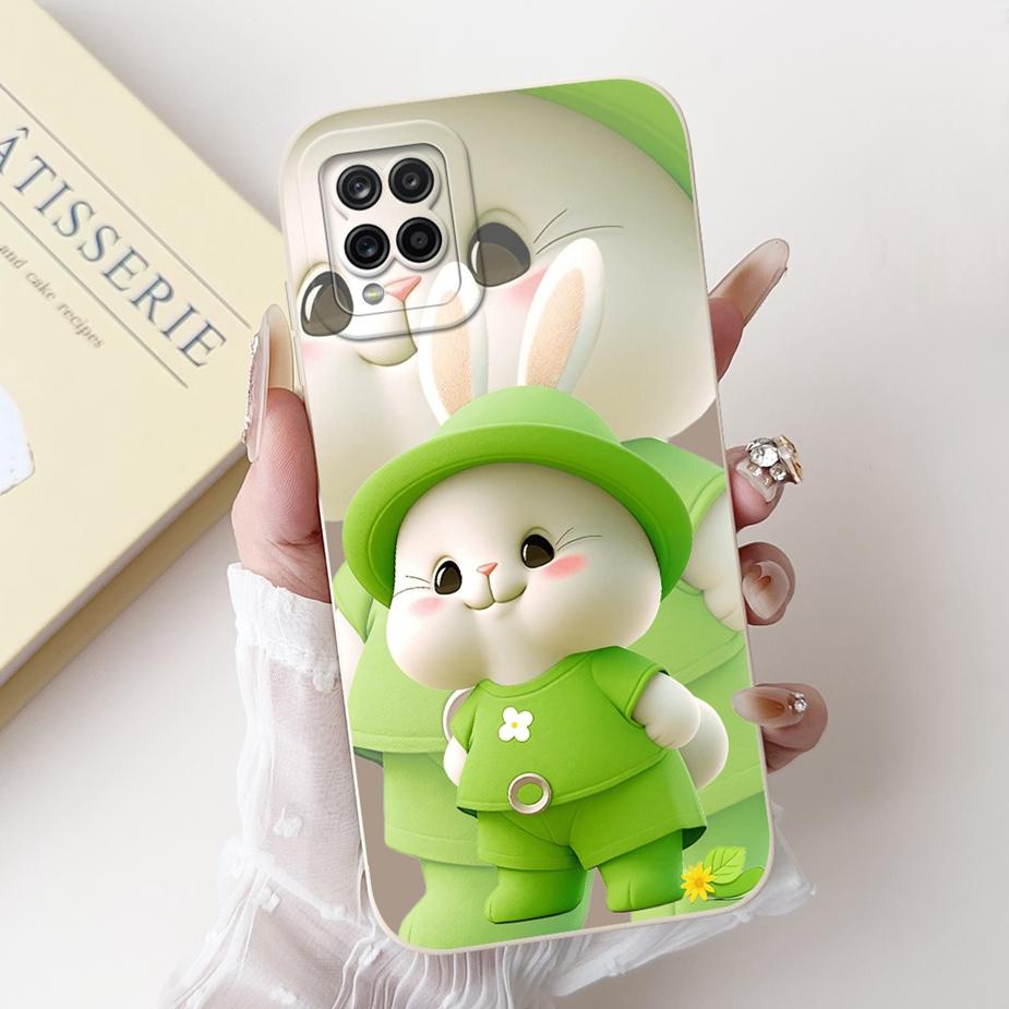 For Samsung Galaxy A22 4G Case Unique Grid Pattern Cover Soft TPU Phone Case For Samsung A22 A 22 Galaxy A42 5G Back Cover Coque