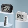Digital Step Trackers Single Touch Operation Pedometer Step Counter With Large LCD Screen For Walking Running Activity