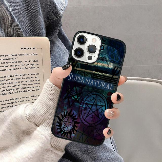 Supernatural Novelty Phone Case Cover for iPhone 17 Air 16 16e 15 13 14 11 12 Pro Max Plus  coque fundas Shell