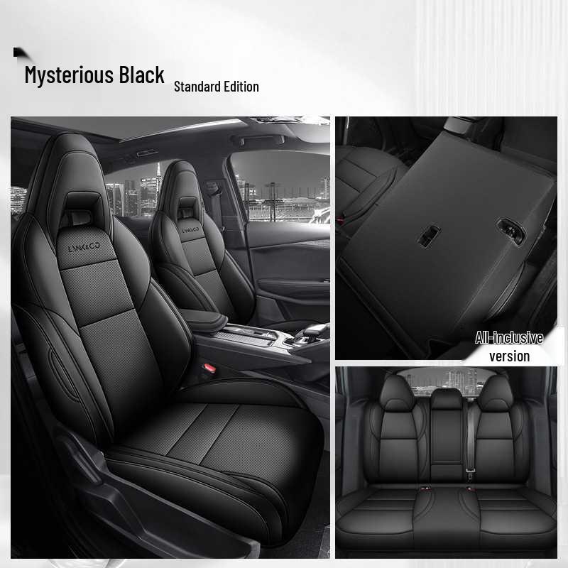 2026 Model Lynk & Co 03 Car Seat Cover - All-Season Perforated Leather, Fully Breathable, Automatic Fit