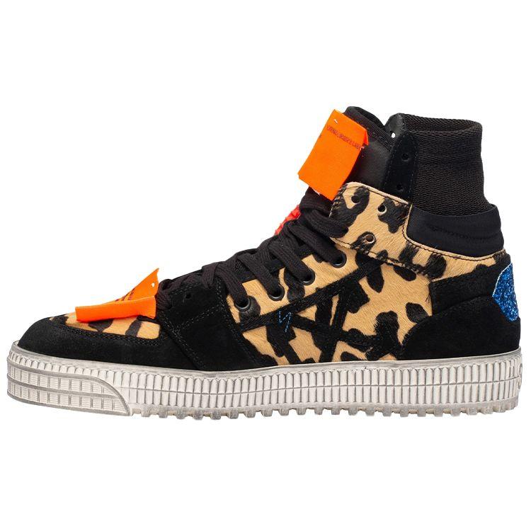 

Off-White Off-Court 3.0 Leopard Pony Hair Women Sneakers Brown Camel Black OWIA112E20LEA0026210 35