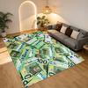 Cash Money Living Room Nonslip Area Rug Soft Carpet For Bedroom Game Playroom Sofa Office Home Decor Doormat Christmas Gift C926627