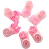 3 Pairs Baby Girl Socks Slipper Newborn Accessories Anti Slip Toddlers Gift Clothes Infant Bow Lace For Kids from 0 To 1 Year
