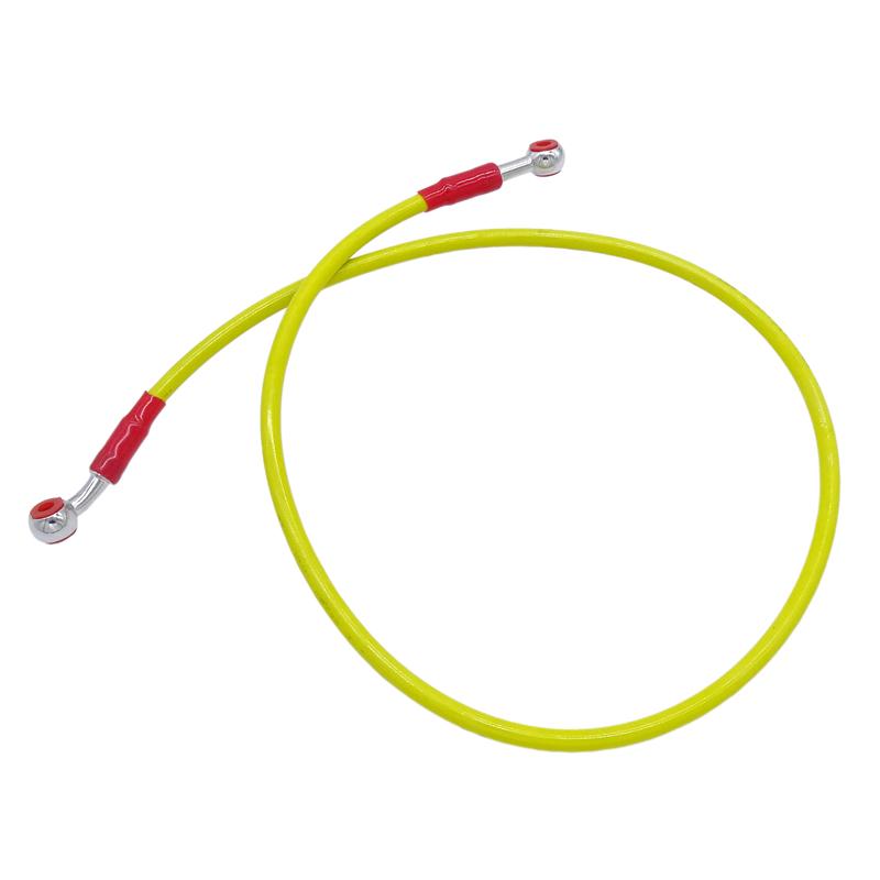 Universal 45cm/90cm Motorcycle Dirt Bike Braided Hydraulic Reinforce Brake Line Clutch Oil Hose for YAMAHA Hydraulic Brake Tube