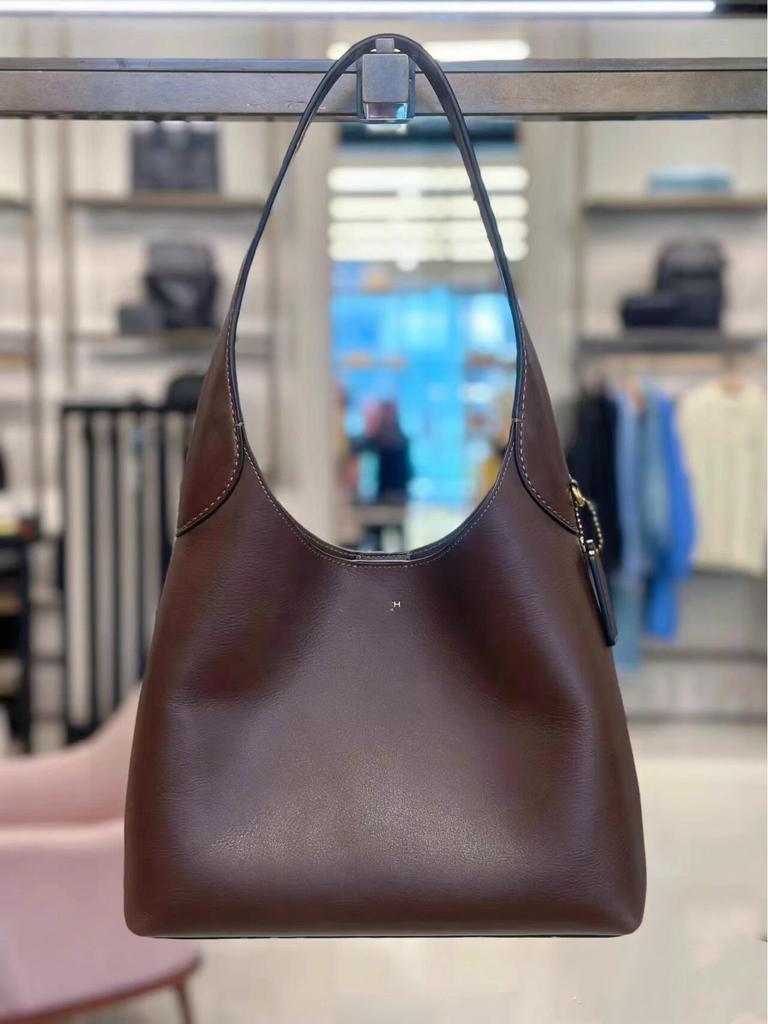 Koujia Genuine Leather Retro Shoulder Bag